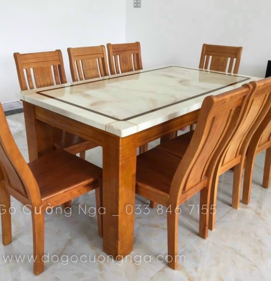 Bộ Bàn Ghế Ăn Mặt Đá Nhập Khẩu Cao Cấp Giá Rẻ