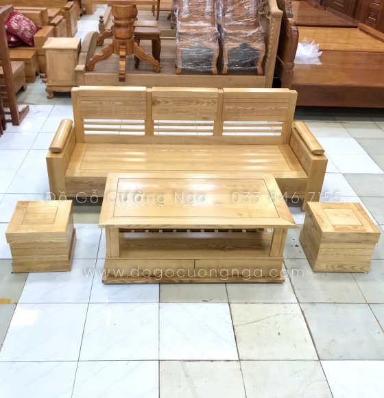 Sofa 1 Văng 2m Gỗ Sồi Nga 