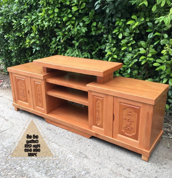 Kệ Tivi Gỗ Đinh Hương Mẫu Mâm 