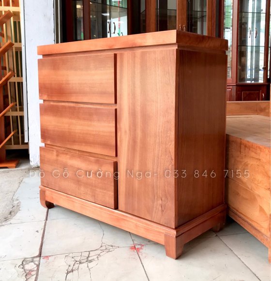 Tủ Nhật - Tủ Ngăn Kéo Để Quần Áo Cho Bé 1m2 ( tủ kéo để đồ )  