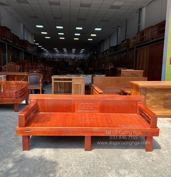 Giường gấp gỗ xoan đào hiện đại giá rẻ 