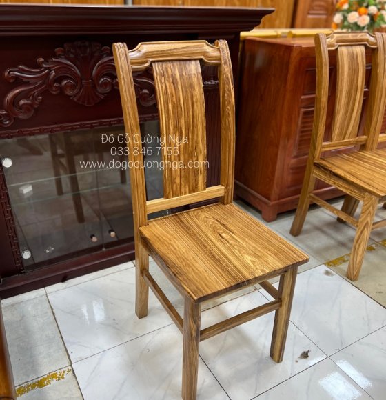 Ghế ăn gỗ hương xám cao cấp  GH 08-1