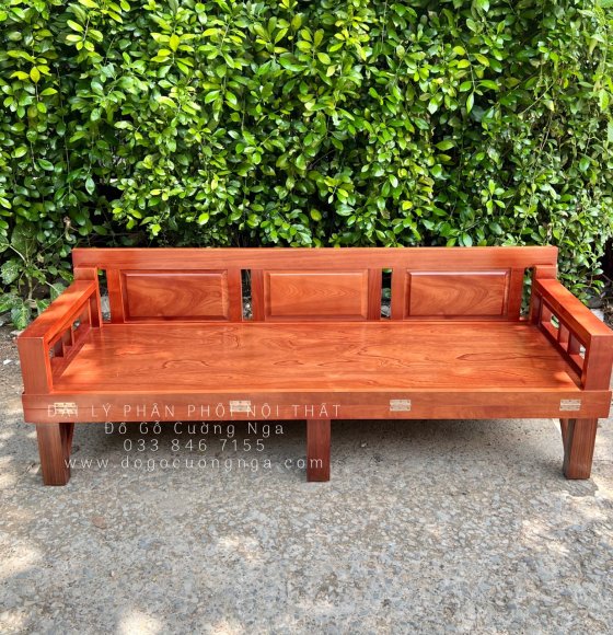 Giường Gấp Gỗ Xoan Đào Bền Đẹp Đa Kích Thước