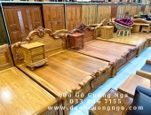 Giường Ngủ Gỗ Gõ Đỏ Quận 12 Thiết Kế Đẹp Mắt 